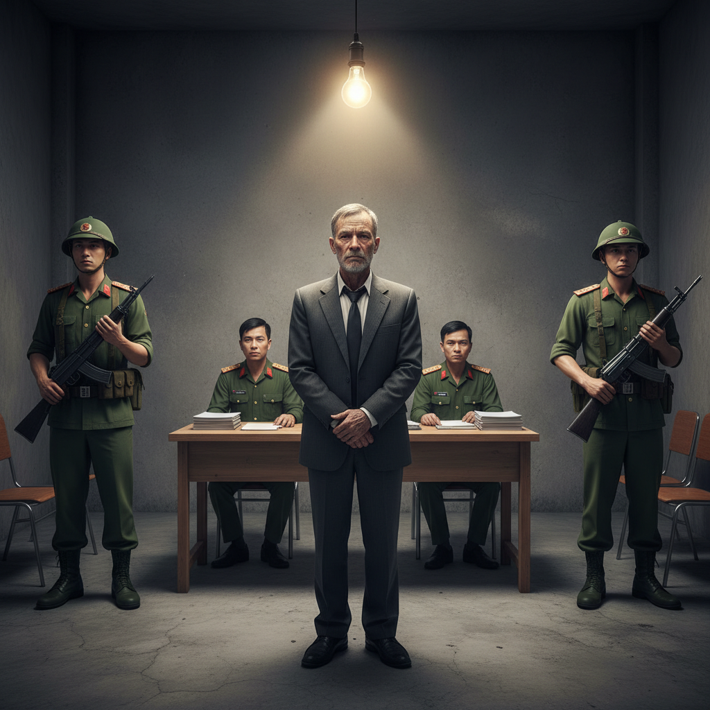 מנהיג אופוזיציה דרום וייטנאמי נידון לחמש שנות עבודת פרך