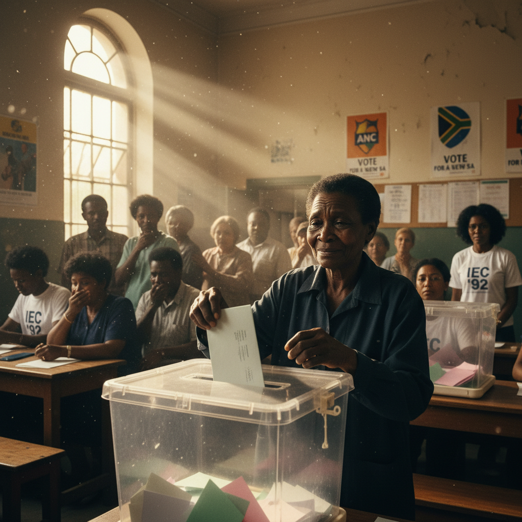 משאל העם לסיום האפרטהייד בדרום אפריקה עובר ברוב גדול