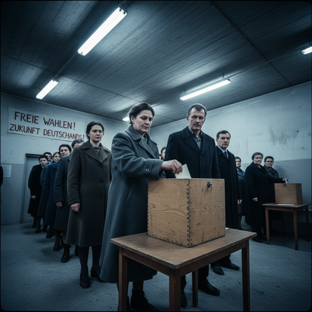 בחירות דמוקרטיות ראשונות במזרח גרמניה