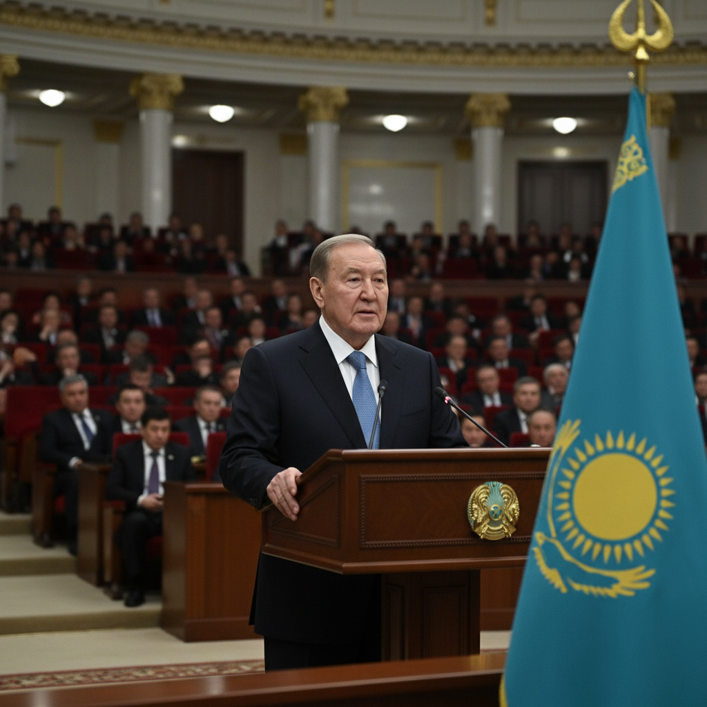 נשיא קזחסטן נזרבייב מתפטר אחרי שלושה עשורים