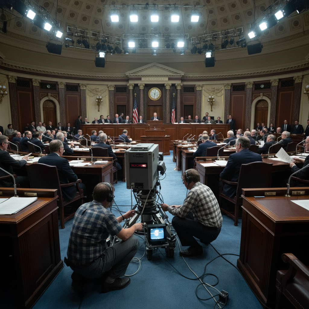 בית הנבחרים האמריקאי מתחיל שידורי טלוויזיה קבועים
