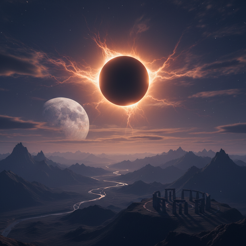 ליקוי חמה, שוויון יום ולילה וירח-על מתרחשים באותו יום