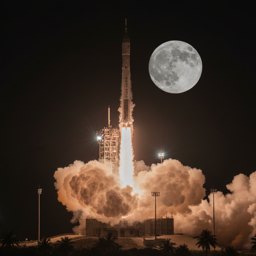 נאס"א משגרת את הריינג'ר 9 לירח