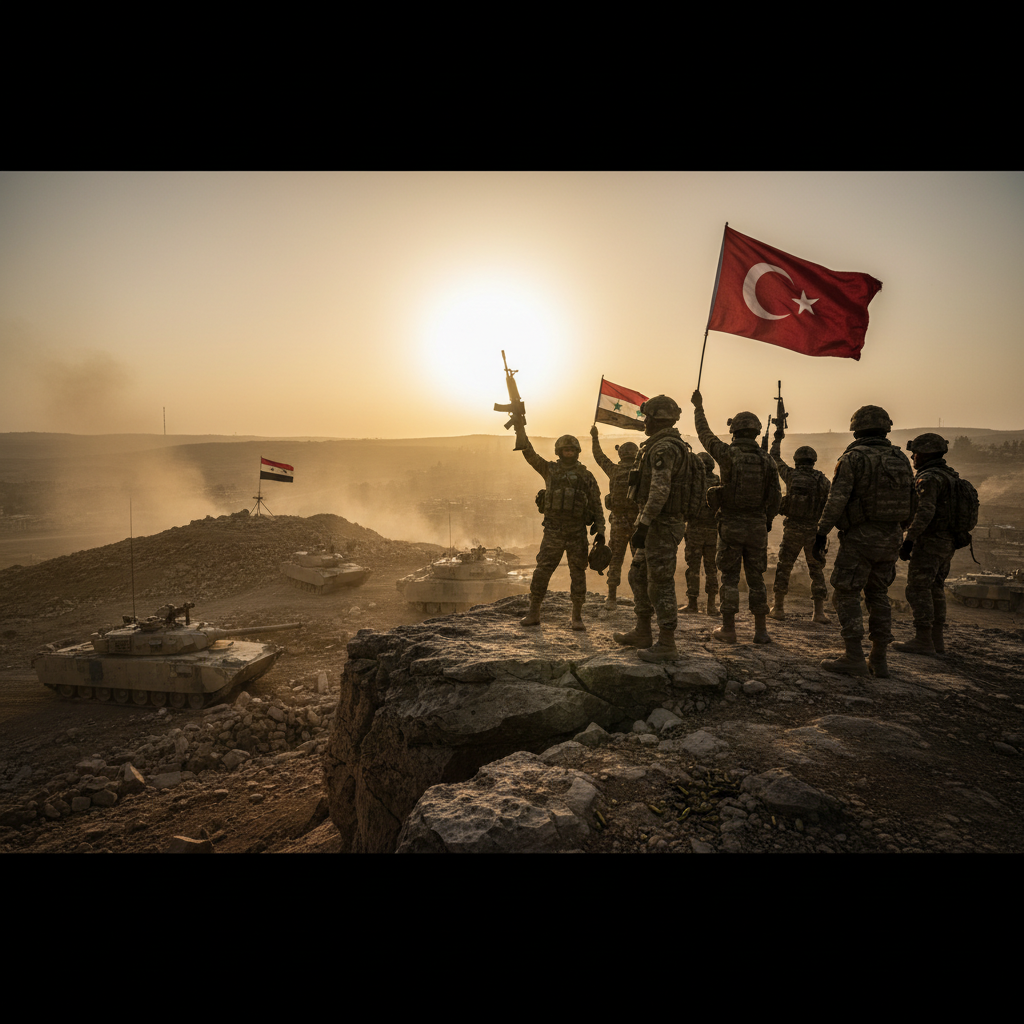 טורקיה ובעלות בריתה משתלטות על מחוז עפרין בסוריה