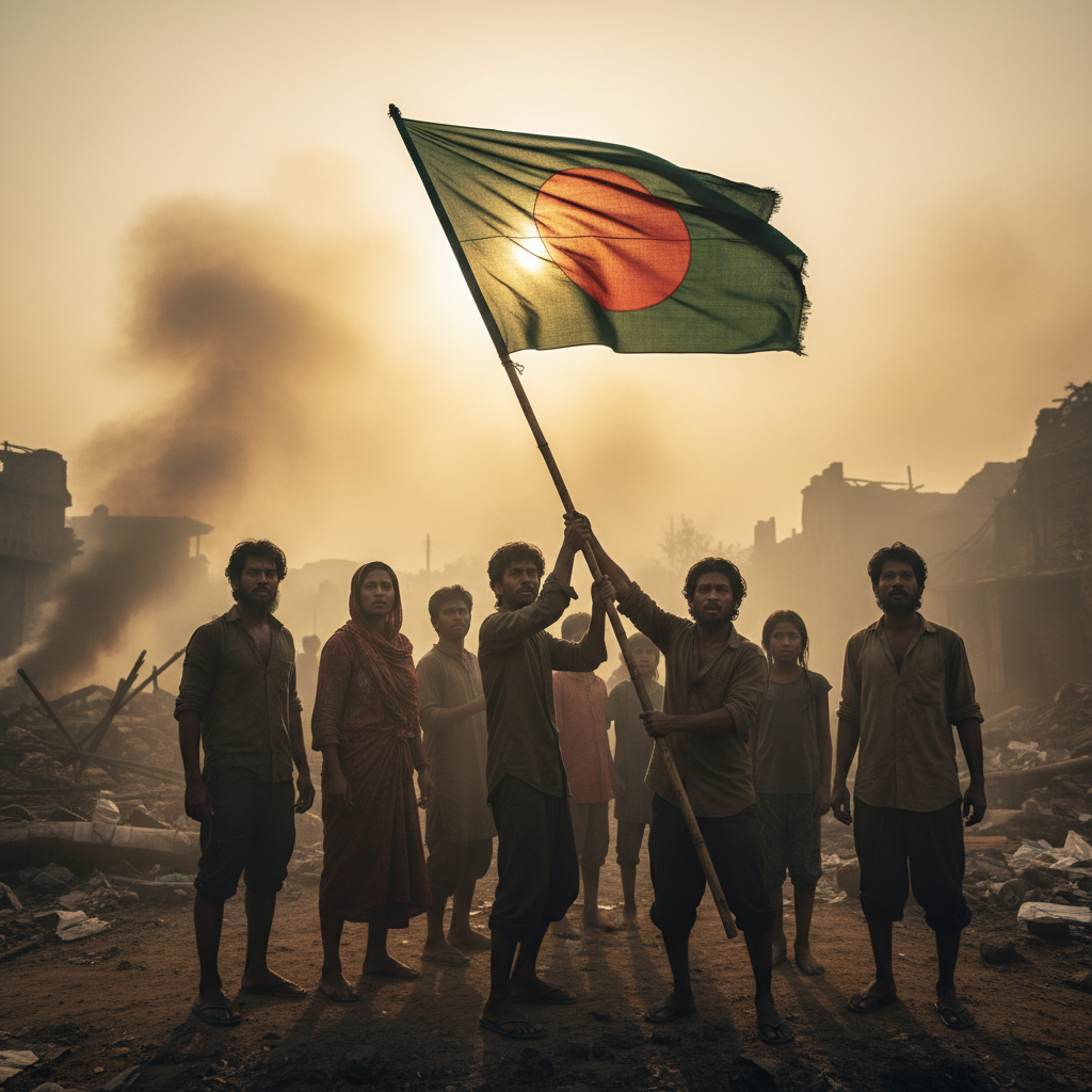 מזרח פקיסטן מכריזה על עצמאותה מפקיסטן ויוצרת את בנגלדש