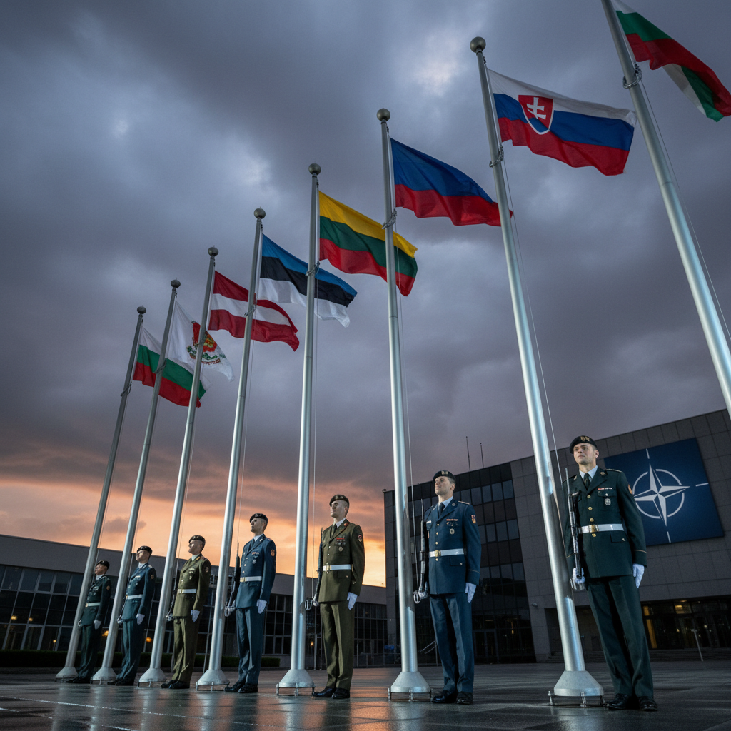 שבע מדינות ממזרח אירופה מצטרפות לנאט"ו כחברות מלאות