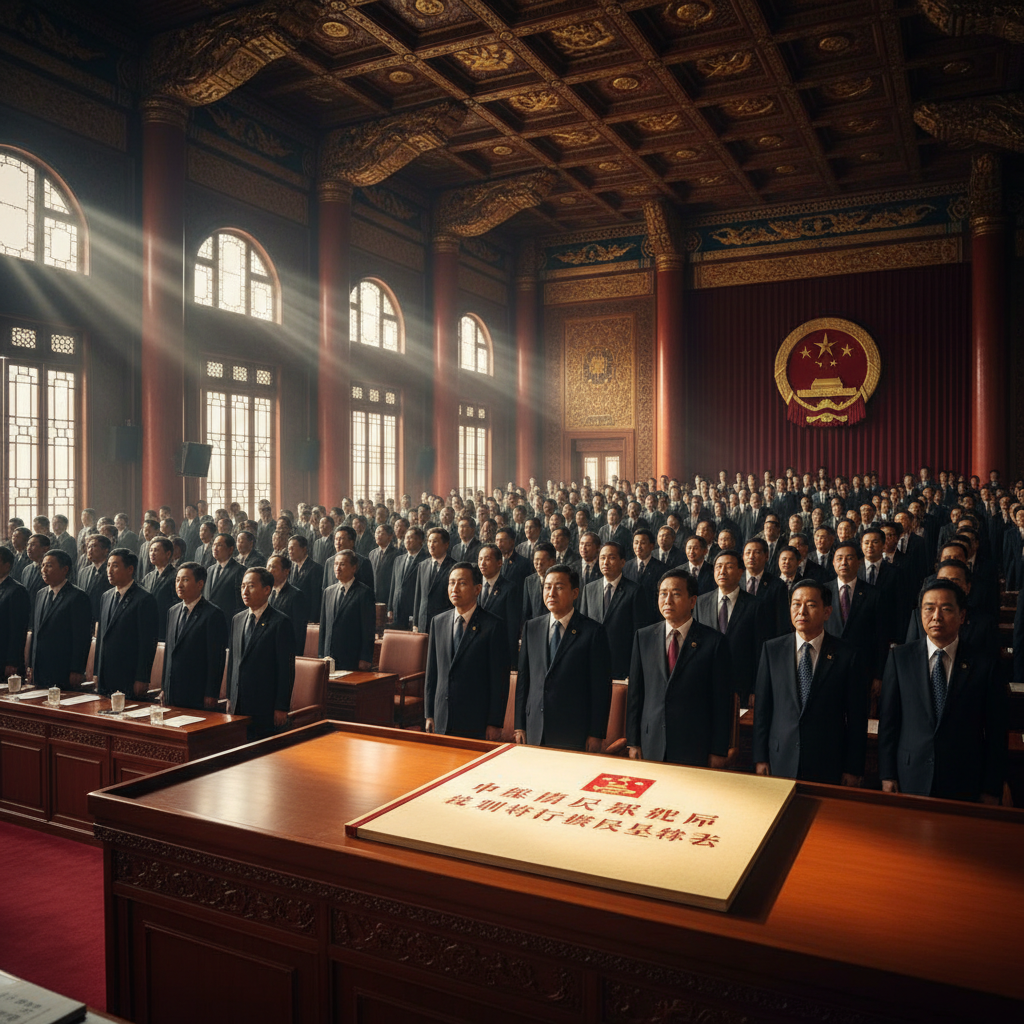 סין מאמצת את החוק הבסיסי של מקאו לקראת העברת הריבונות