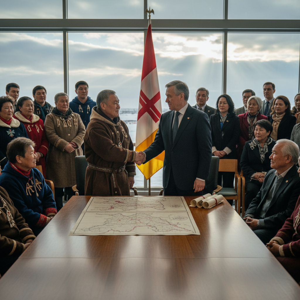 נונאווט מוקמת כטריטוריה קנדית חדשה