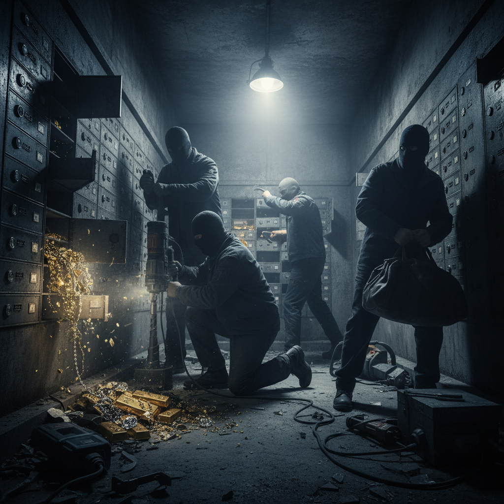 השוד הגדול בהיסטוריה המשפטית האנגלית מתבצע בהאטון גארדן