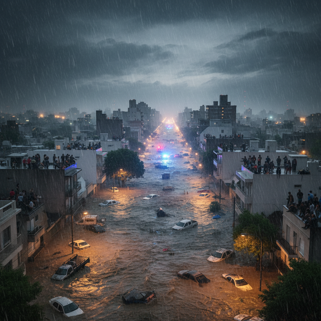 שיטפונות קטלניים בארגנטינה: עשרות נספים