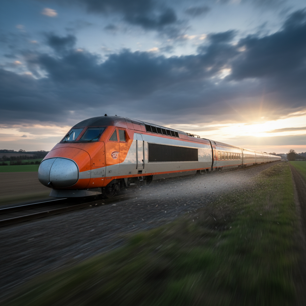 רכבת TGV צרפתית שוברת שיא מהירות עולמי