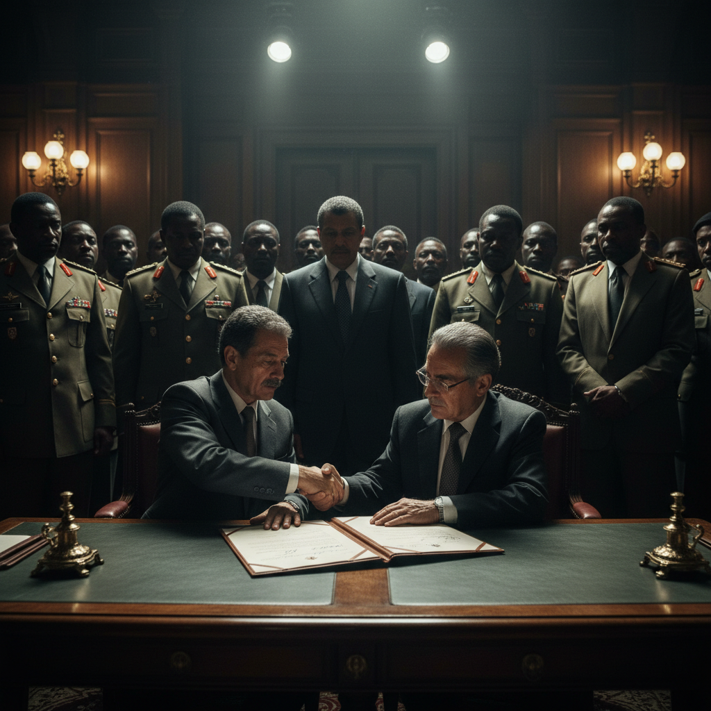 ממשלת אנגולה וה-UNITA חותמות על הסכם שלום בלואנדה