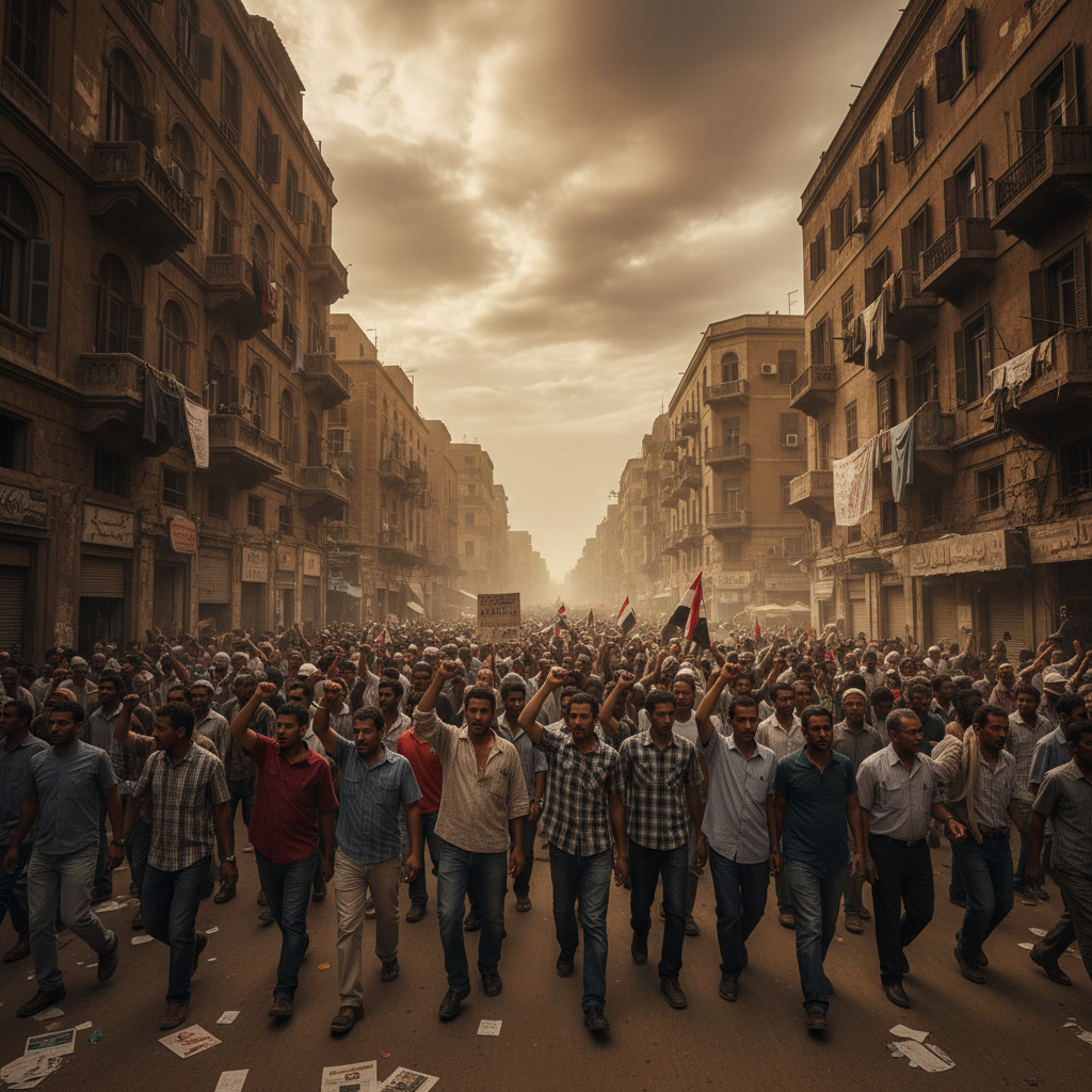 שביתה כללית במצרים 2008: ניצן המהפכה