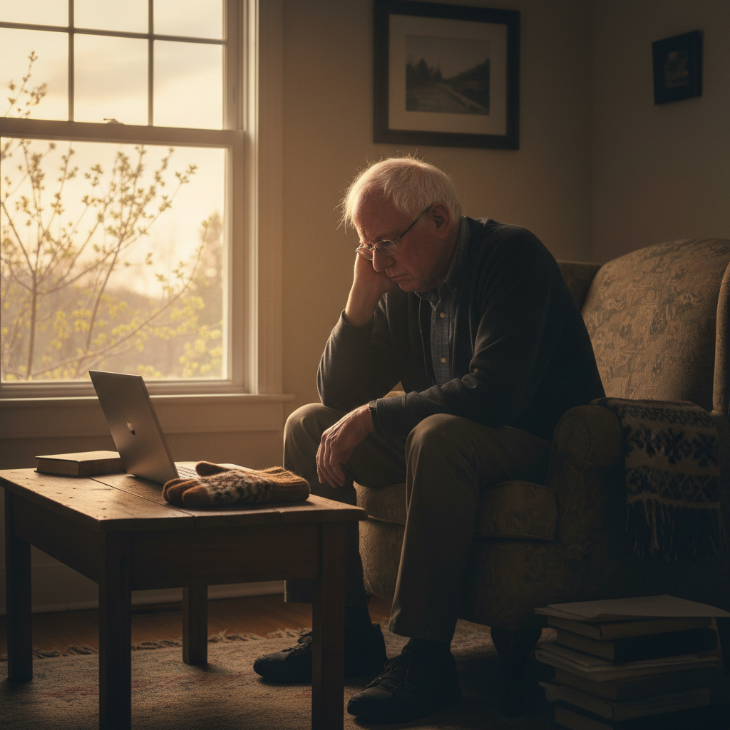 ברני סנדרס מסיים את מסע הבחירות לנשיאות