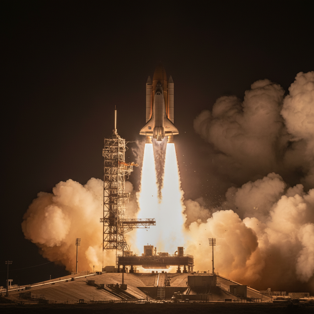 מעבורת החלל דיסקברי משוגרת למשימה STS-56