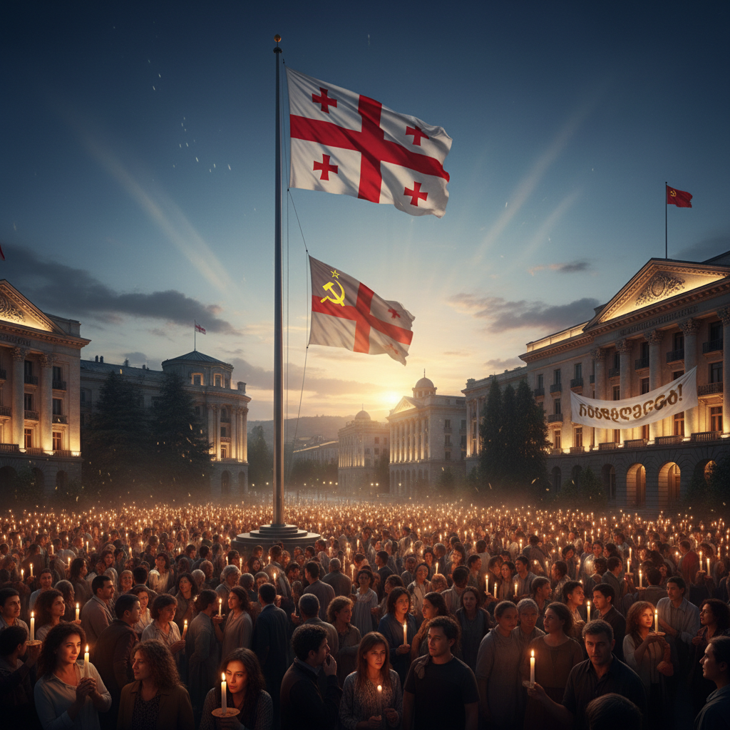 גאורגיה מכריזה על עצמאות מברית המועצות