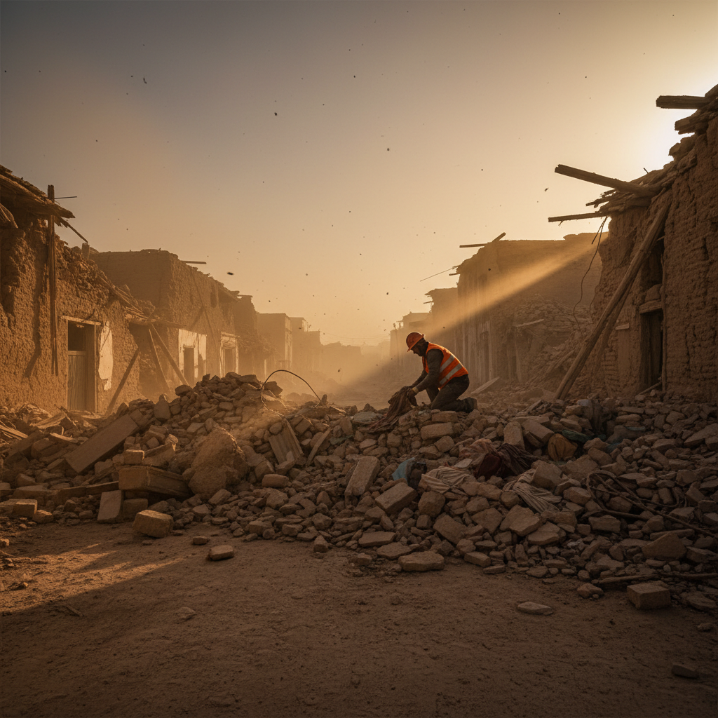 רעידת אדמה קטלנית פוגעת באיראן