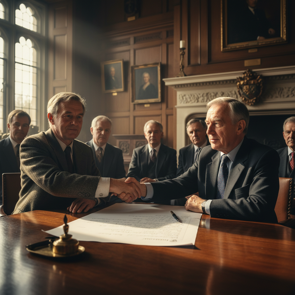 הסכם יום שישי הטוב נחתם בצפון אירלנד