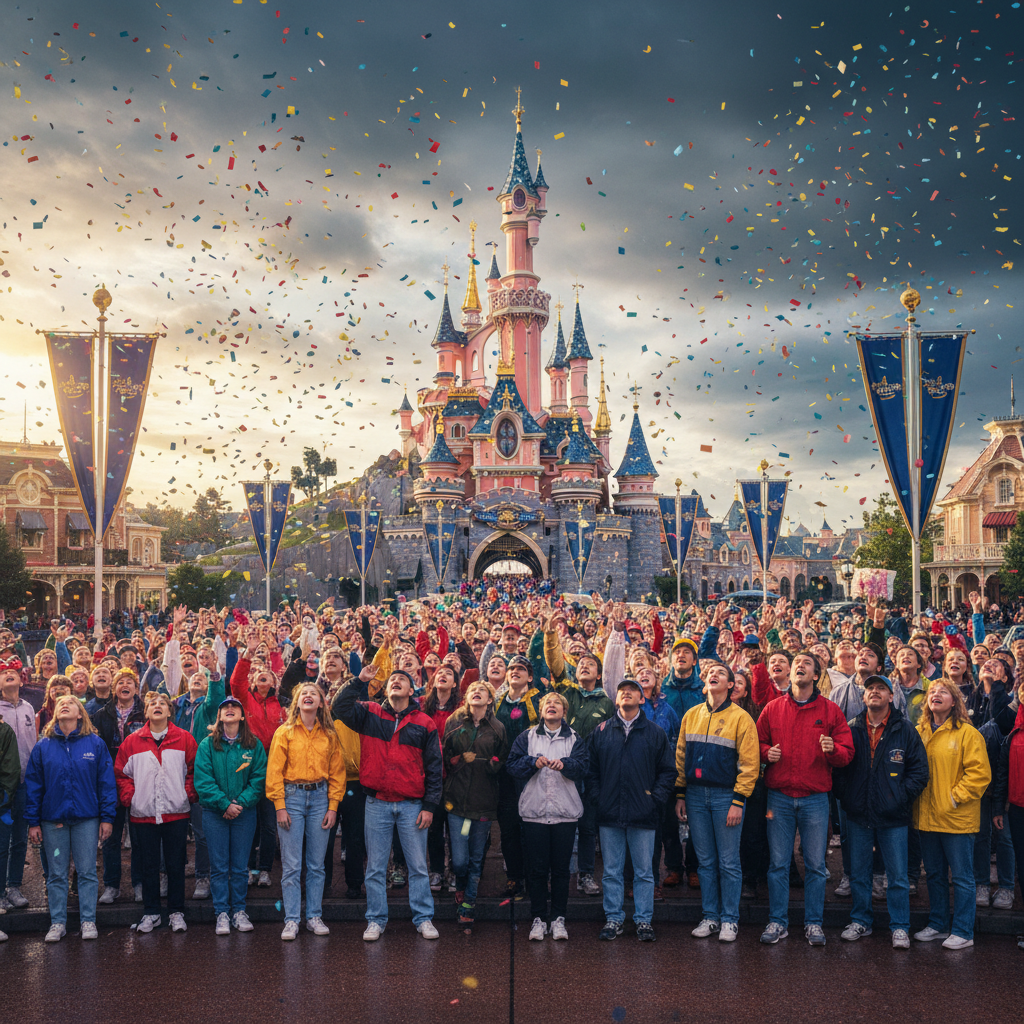 נפתח דיסנילנד פריז, פארק השעשועים האירופי הראשון