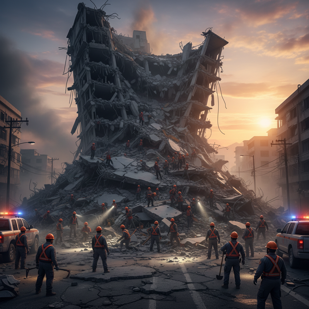 רעידת אדמה קטלנית באקוודור הורגת 676 בני אדם