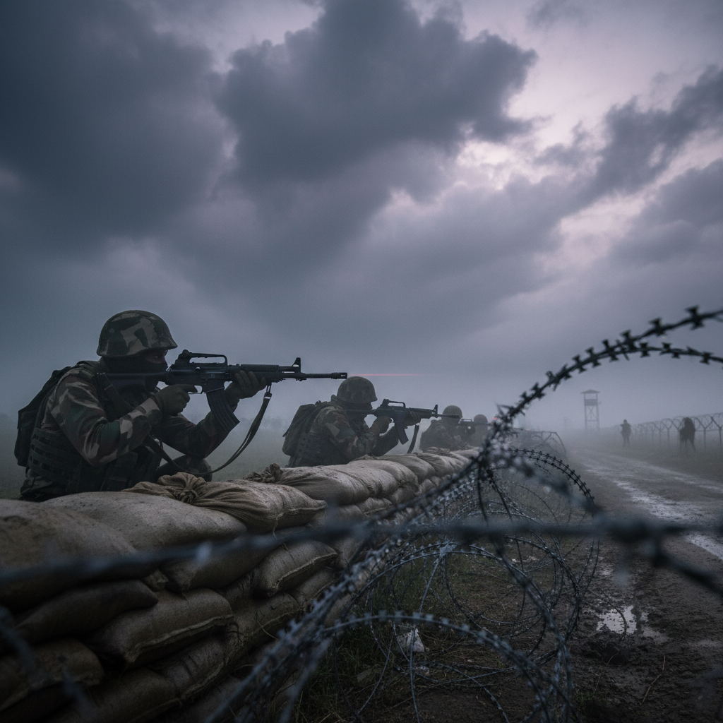 עימות גבול בין הודו לבנגלדש נמשך חמישה ימים