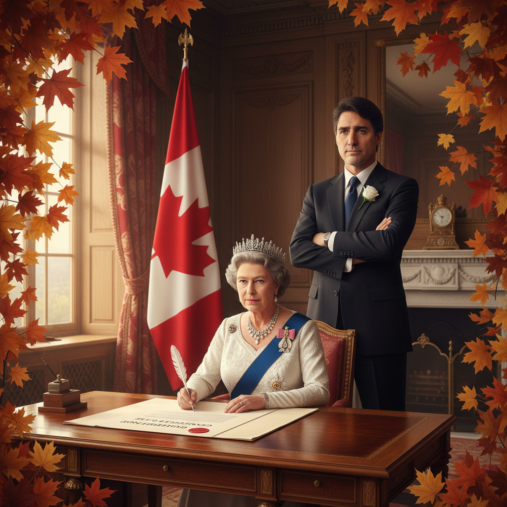 חוקת 1982 מחזירה את החוקה הקנדית מבריטניה