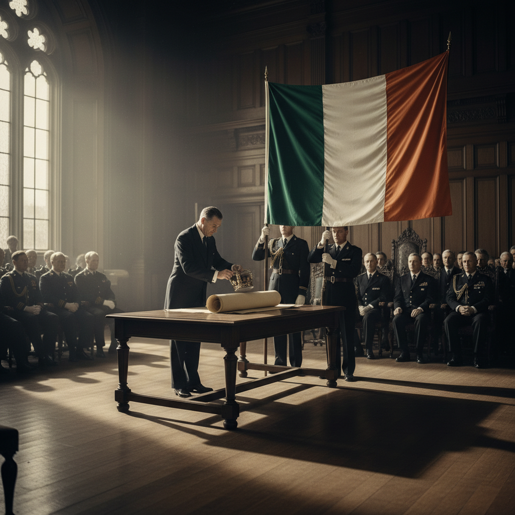 חוק הרפובליקה האירית נכנס לתוקף