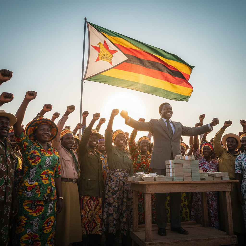 זימבבואה נולדת עם כנען בננה כנשיא