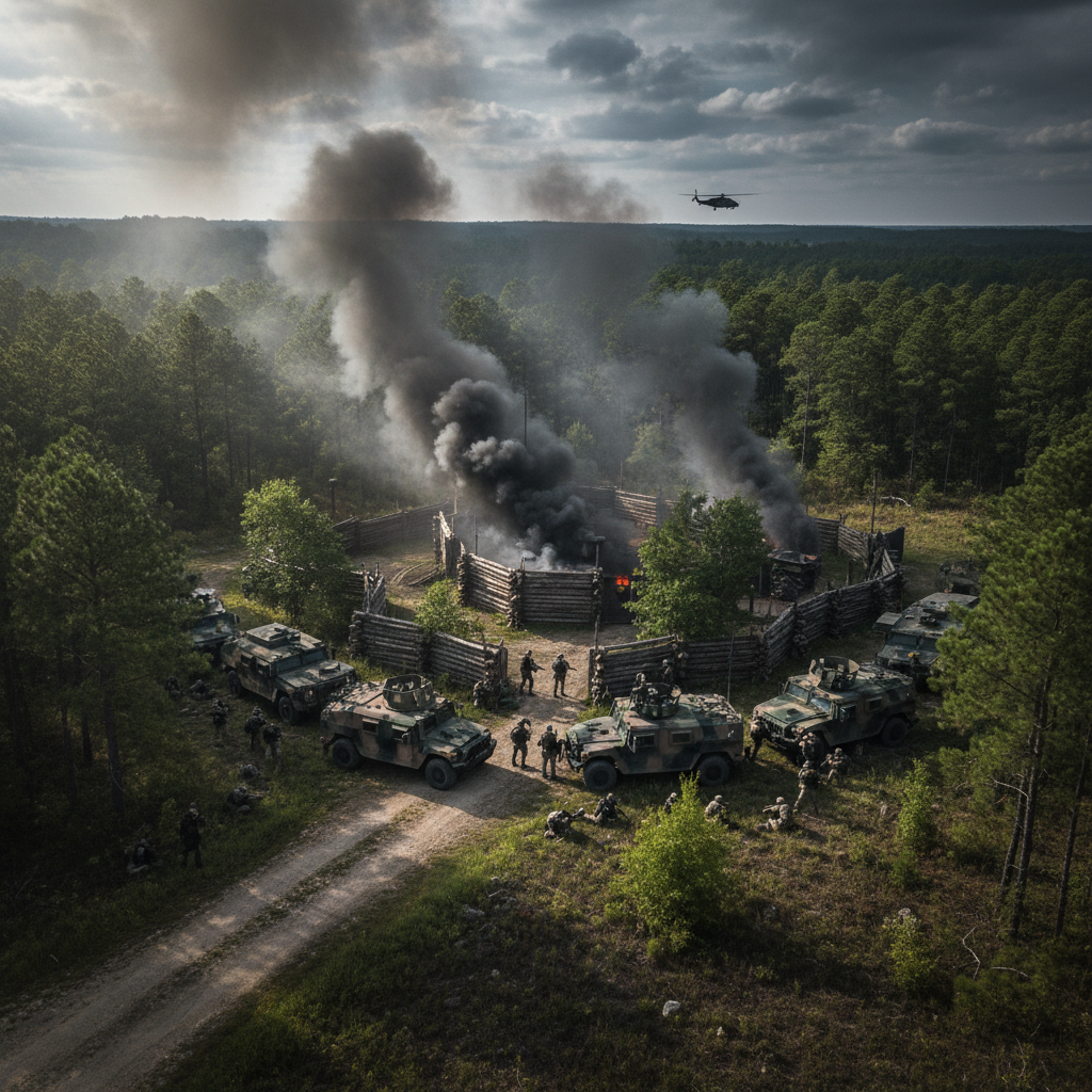 המצור על מתחם הברית, החרב והזרוע של האדון בארקנסו