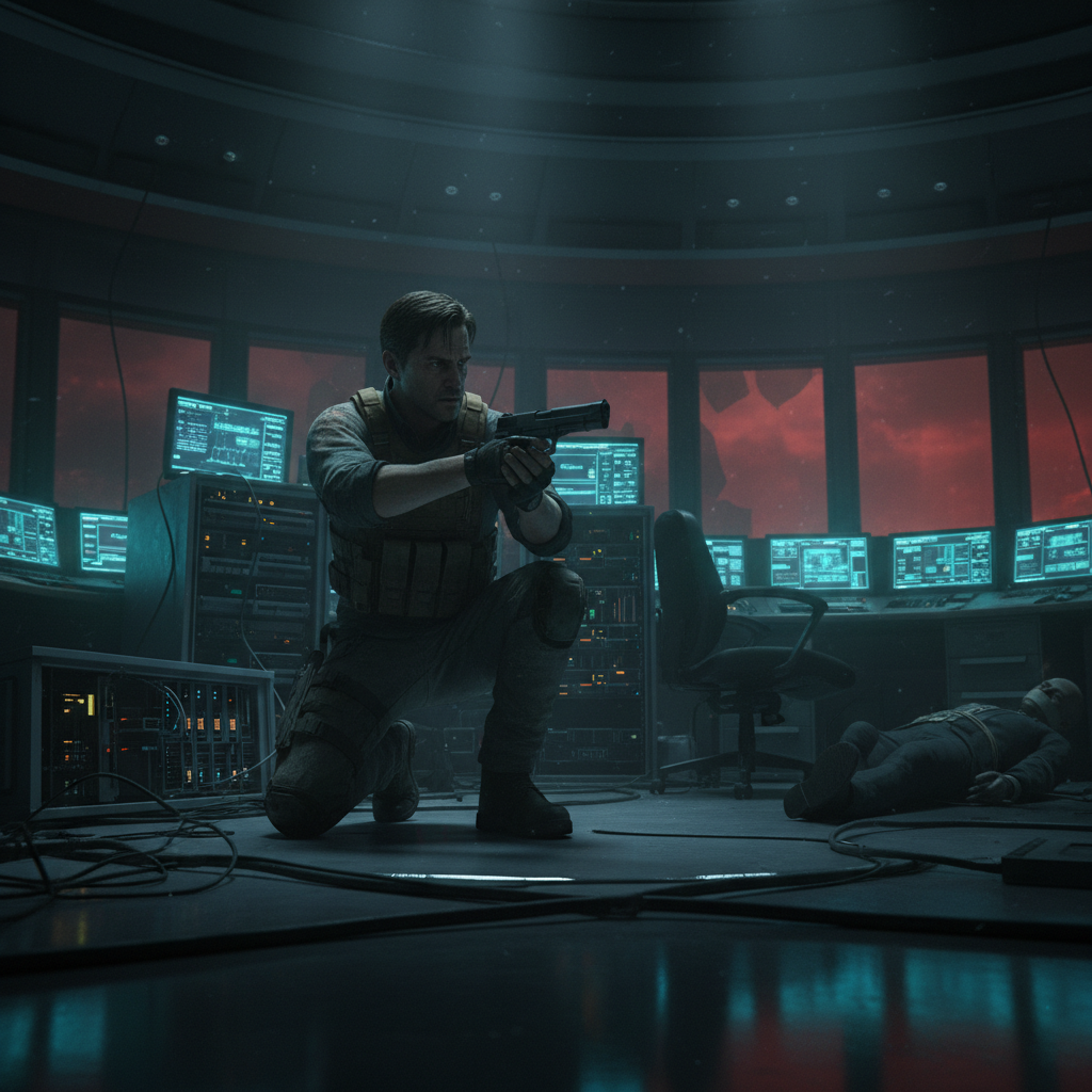 יורה התבצר במרכז החלל ג'ונסון ביוסטון