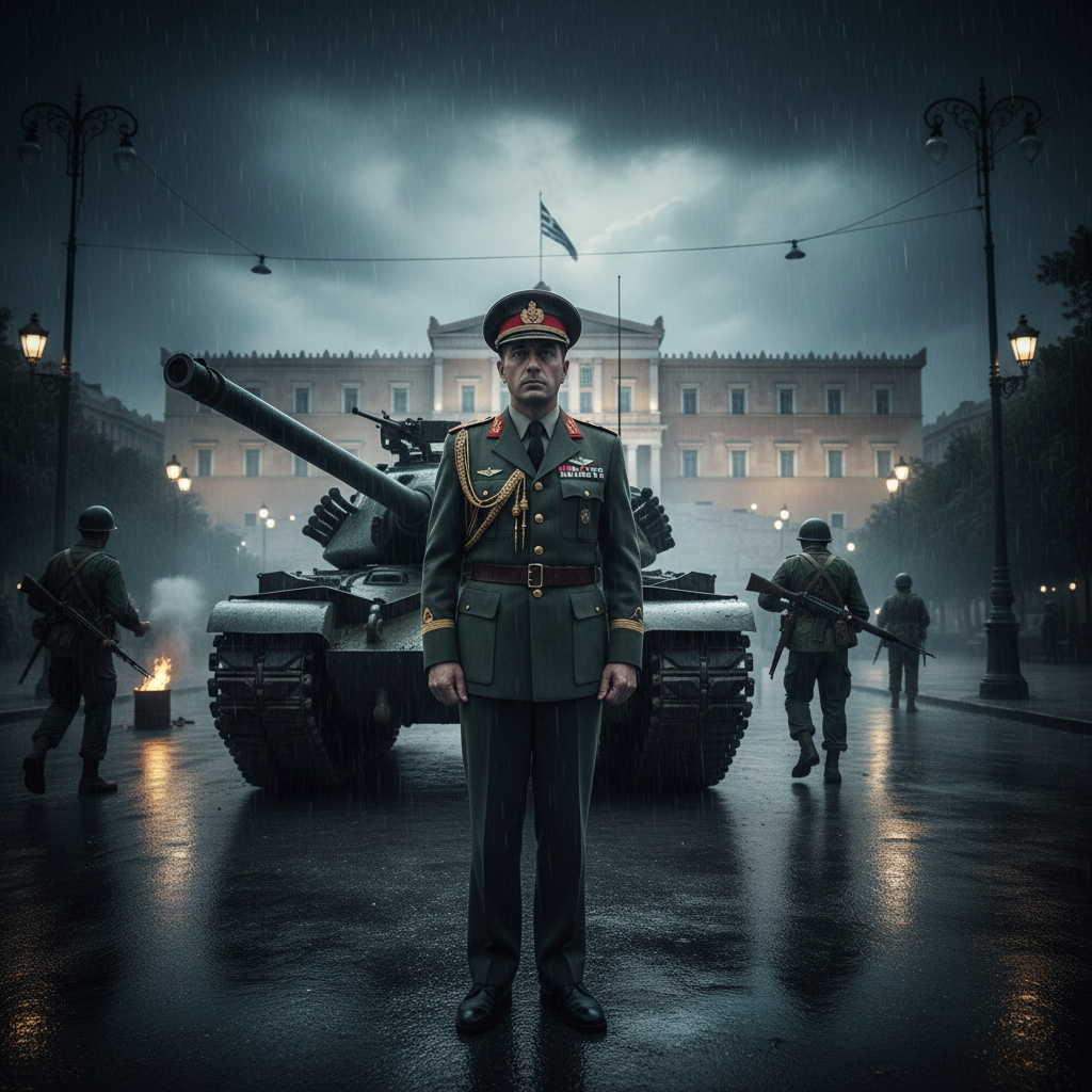 הפיכה צבאית ביוון לפני הבחירות הכלליות