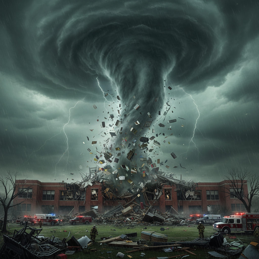 סופת טורנדו קטלנית באילינוי ארצות הברית