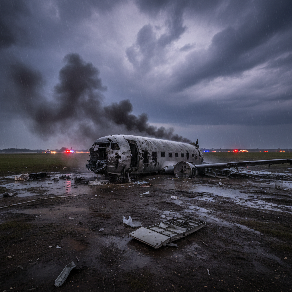 טיסת אמריקן פלייר 280 התרסקה באוקלהומה והרגה 83