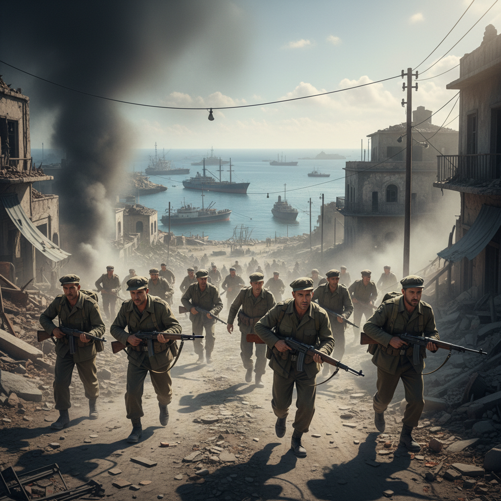 חיפה נכבשה על ידי כוחות יהודיים במלחמת העצמאות