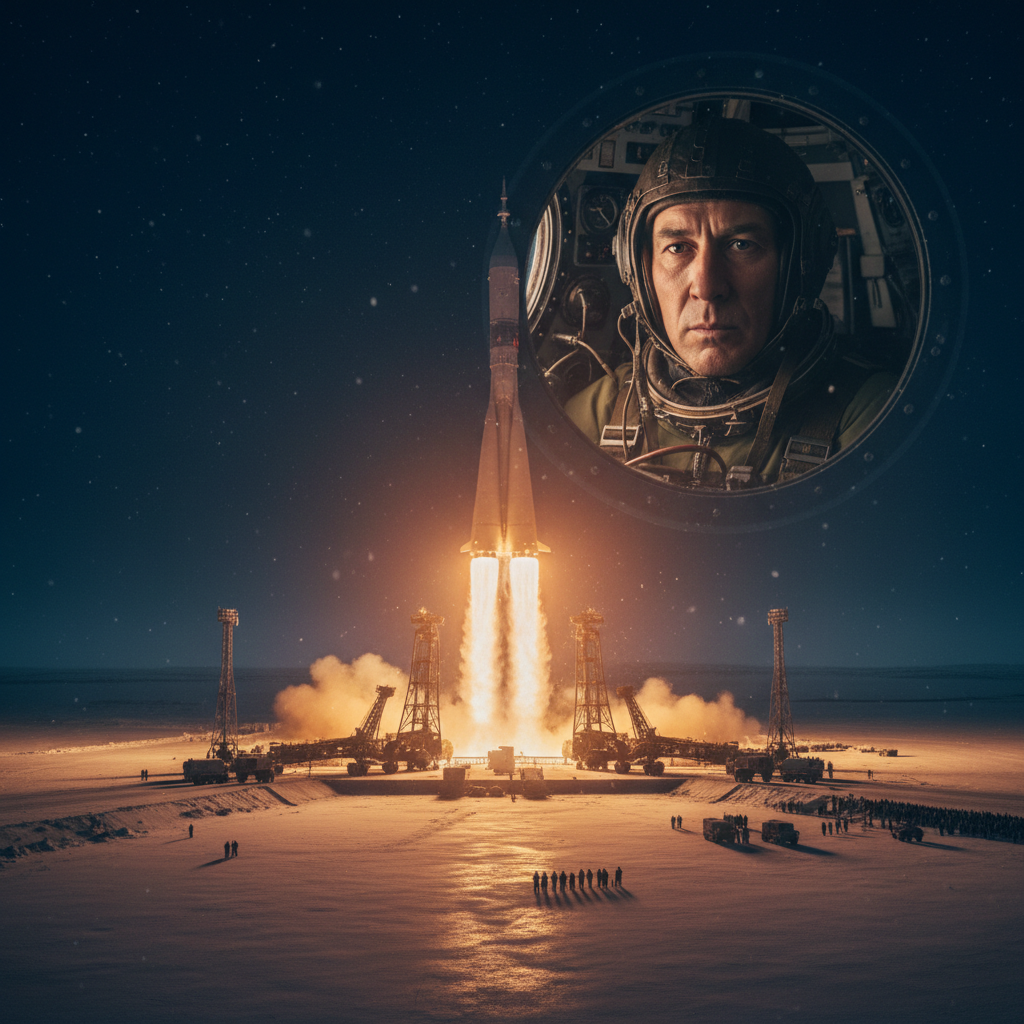 שיגור סויוז 1: טיסה מאוישת סובייטית עם קוסמונאוט ולדימיר קומרוב