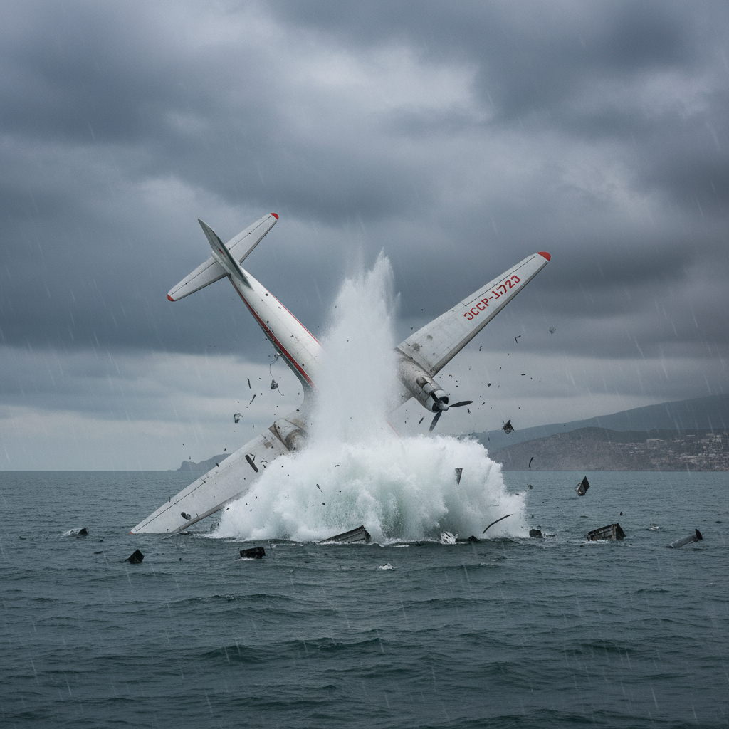 התרסקות טיסה 2723 של אירופלוט בים הכספי: 33 הרוגים