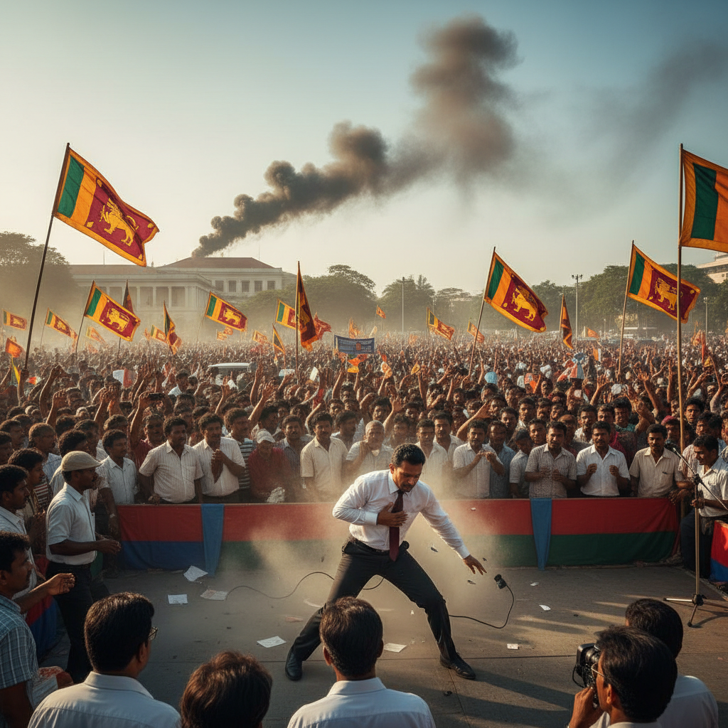 התנקשות בללית אתולתמודלי, פוליטיקאי סרי לנקי, ארבעה שבועות לפני בחירות
