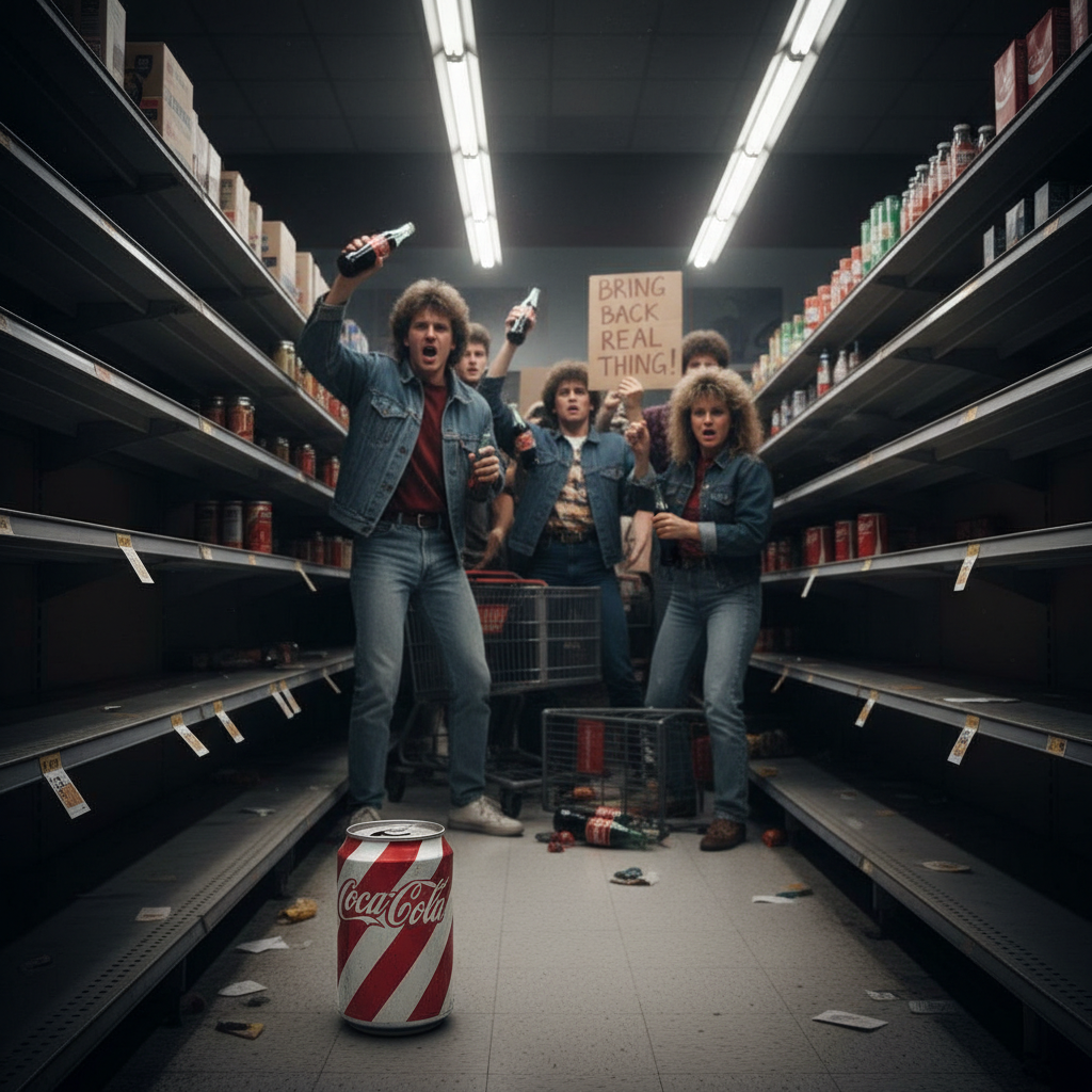 קוקה-קולה משנה את המתכון ומשיקה ניו קוק: כישלון מסחרי מהדהד