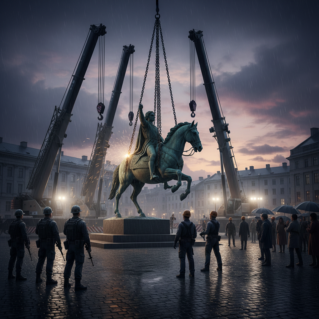 הסרת חייל הברונזה באסטוניה